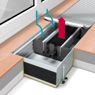 Тепловодный системный конвектор WSK